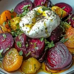 Roasted Beet Burrata Salad