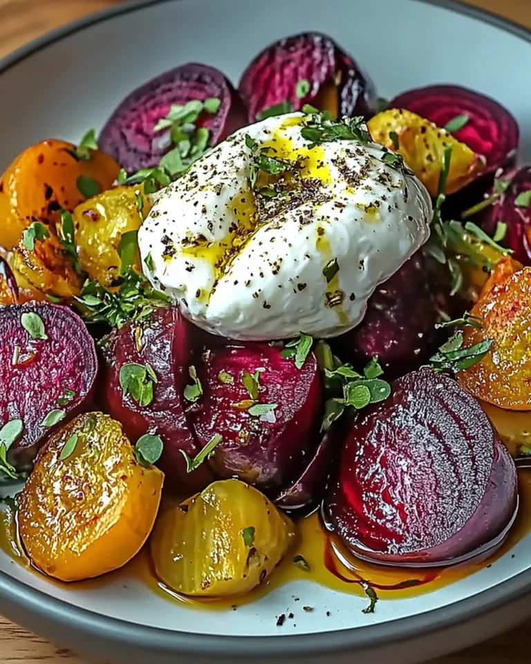 Roasted Beet Burrata Salad