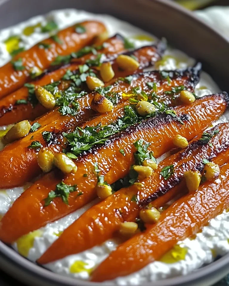 Roasted Carrots with Ricotta