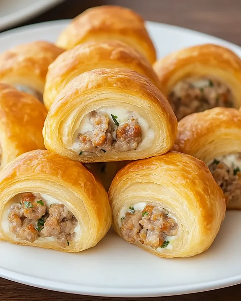 Sausage Cream Cheese Crescents