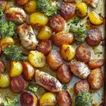Sheet Pan Chicken Sausage