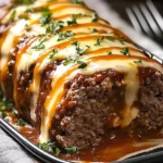 Stuffed Meatloaf with Mozzarella