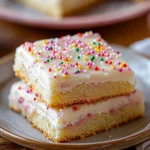 Sugar Cookie Bars with Frosting
