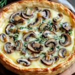 Thin Mushroom Tart