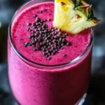 Tropical Hibiscus Pineapple Smoothie