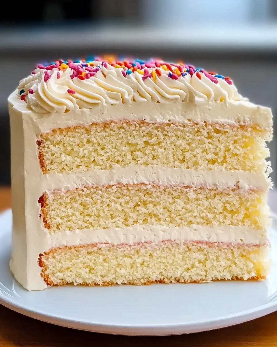 Vanilla Layer Cake