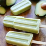 Avocado Coconut Popsicles