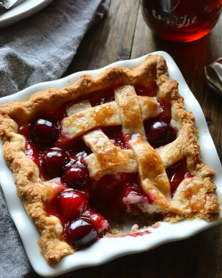 Cherry Cola Slab Pie