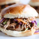 Honey Balsamic BBQ beef Sandwiches {Instant Pot or Slow Cooker}