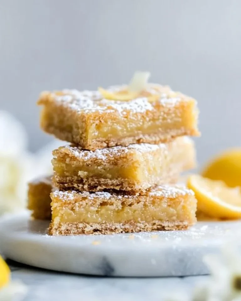Honey Lemon Bars