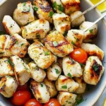 Mediterranean Chicken Bites