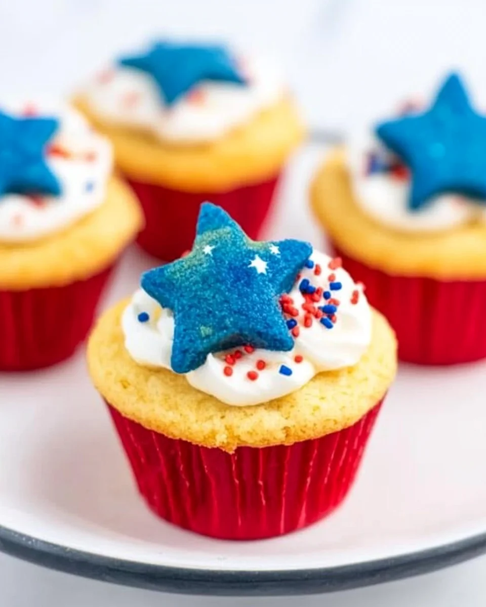 Patriotic Cookie Cups