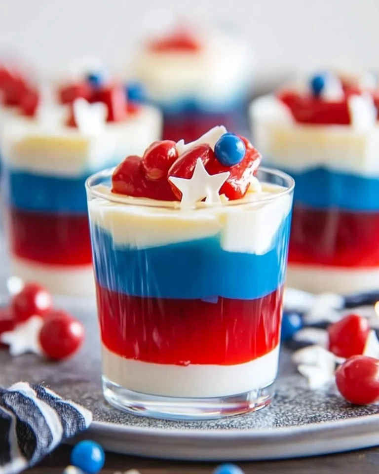 Patriotic Jello Snack