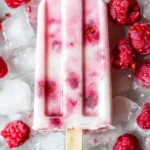 Raspberry Yogurt Popsicles