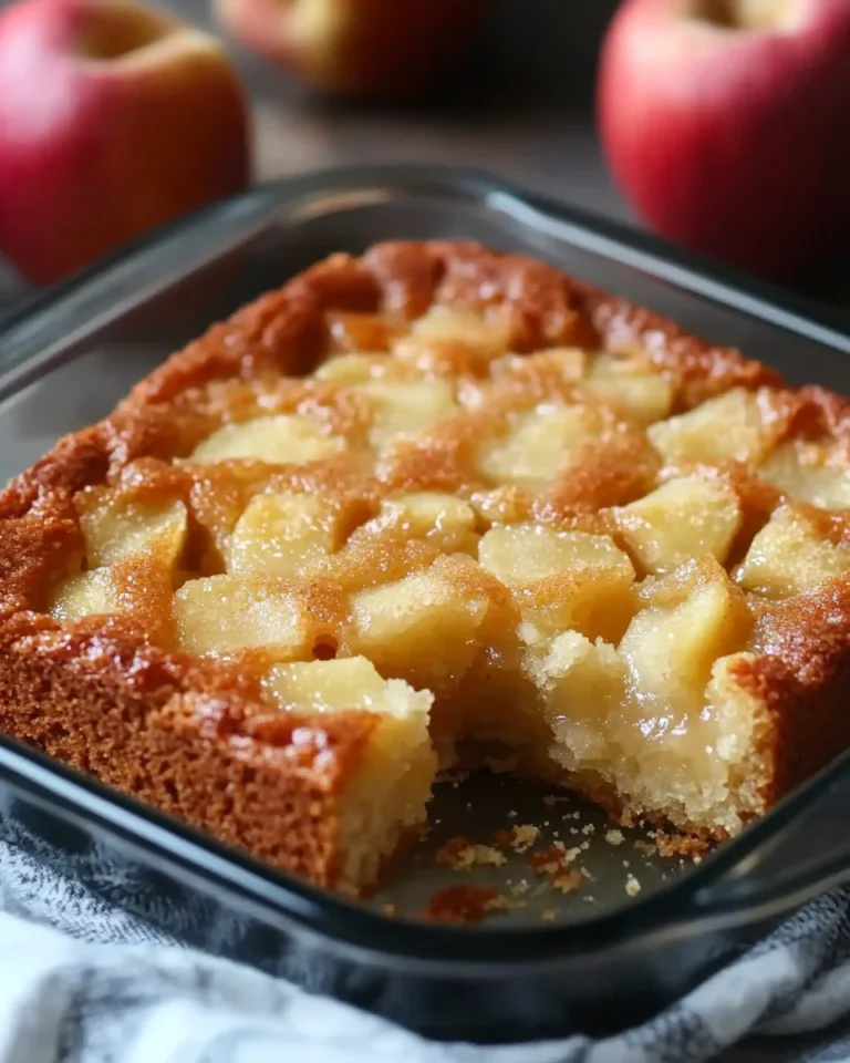 3 Ingredient Apple Cake