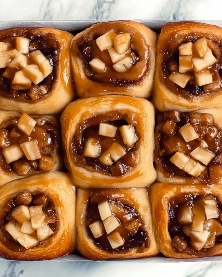 Apple Pie Cinnamon Rolls