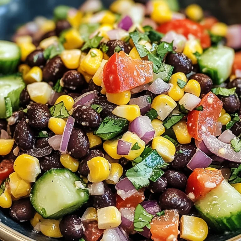 Black Bean Corn Salad Recipe
