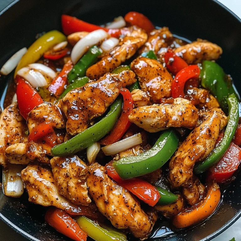 Black Pepper Chicken