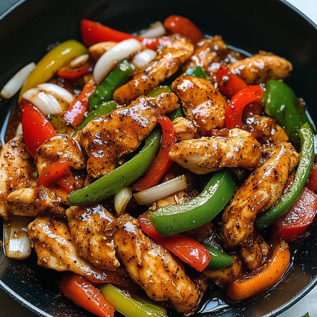 Black Pepper Chicken
