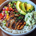 Blackened Fish Taco Bowls