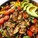 Chicken Fajita Salad