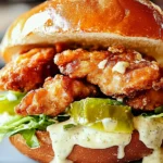 Crispy Chicken Caesar Sandwich