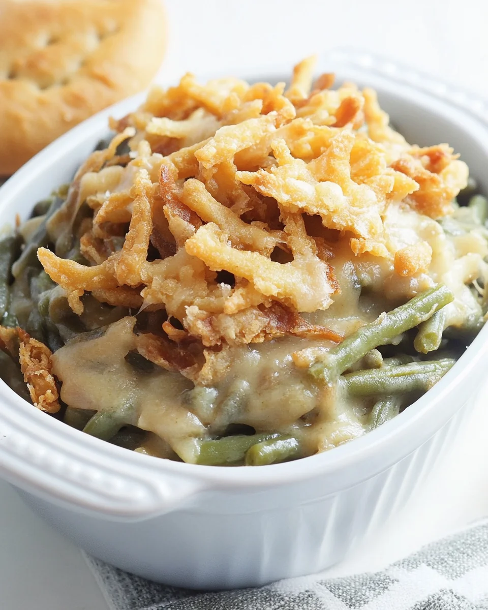 Crockpot Green Bean Casserole