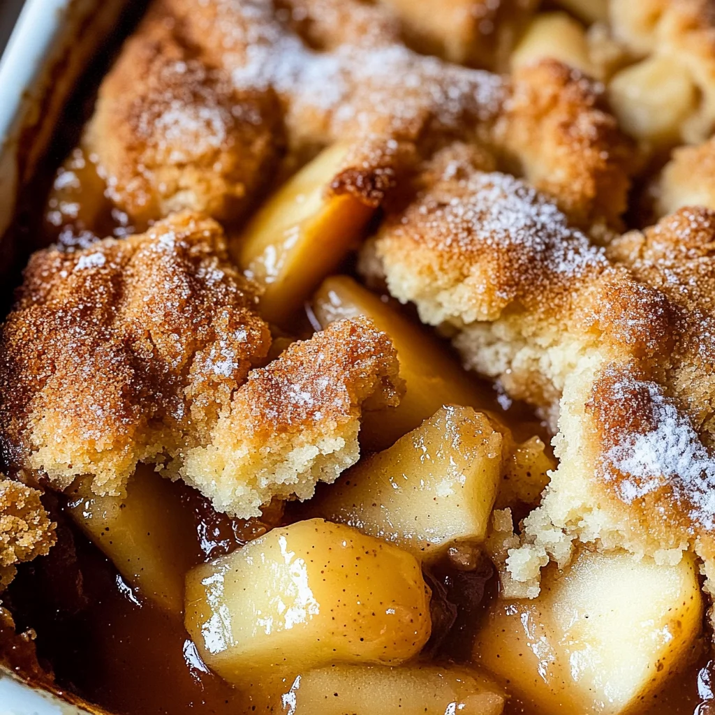 Easy Recipe for Apple Cobbler