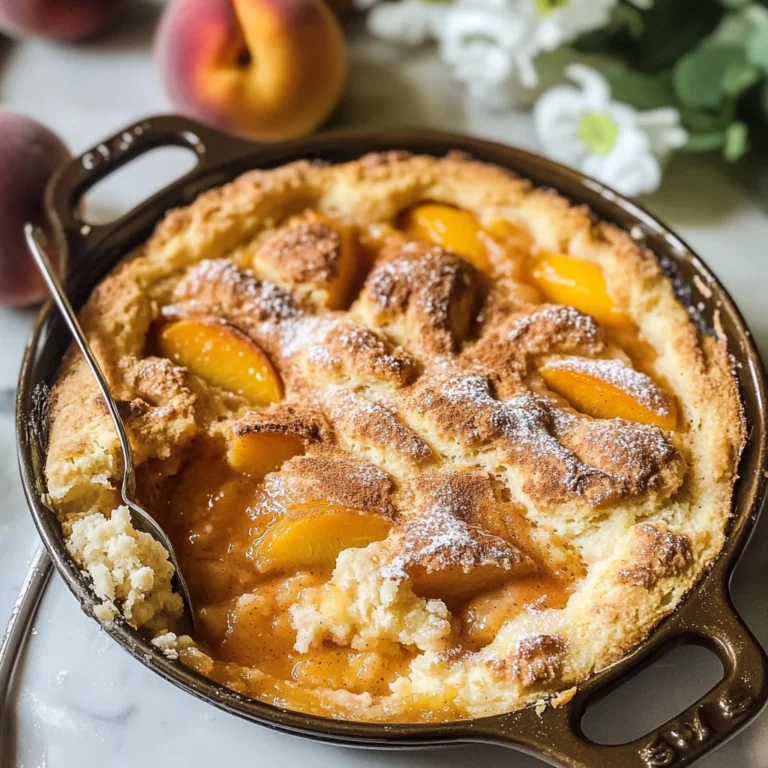 Gramma's Peach Cobbler