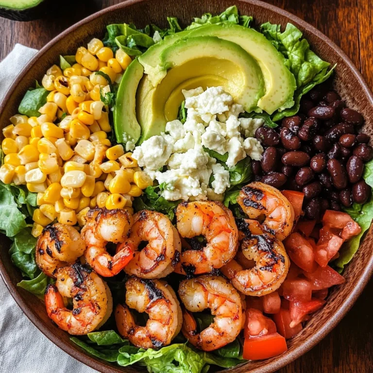 Grilled Mexican Shrimp Salad