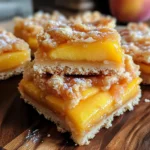 Heavenly Summer Peach Bars
