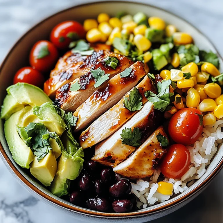 Honey Chipotle Chicken Rice Bowls
