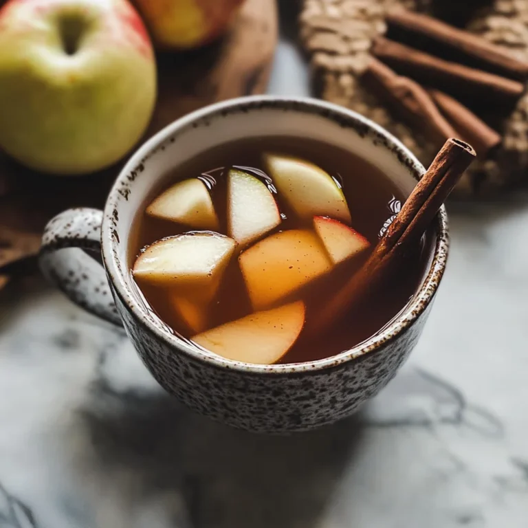 Korean Apple Tea with Ginger and Cinnamon (Saegwa Cha)