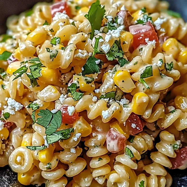 Mexican Street Corn Pasta Salad is a must-try dish!