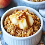 Mini Apple Walnut Crumble