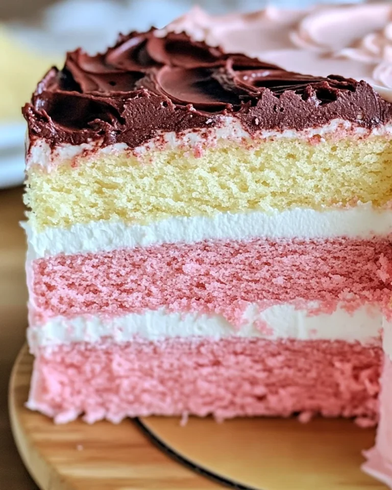 Neapolitan Cake