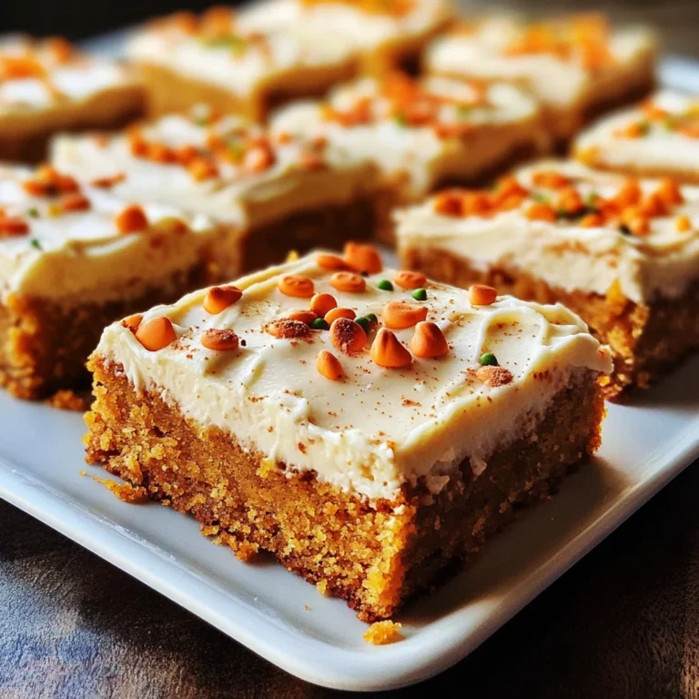 Sheet Pan Libby's Pumpkin Bars