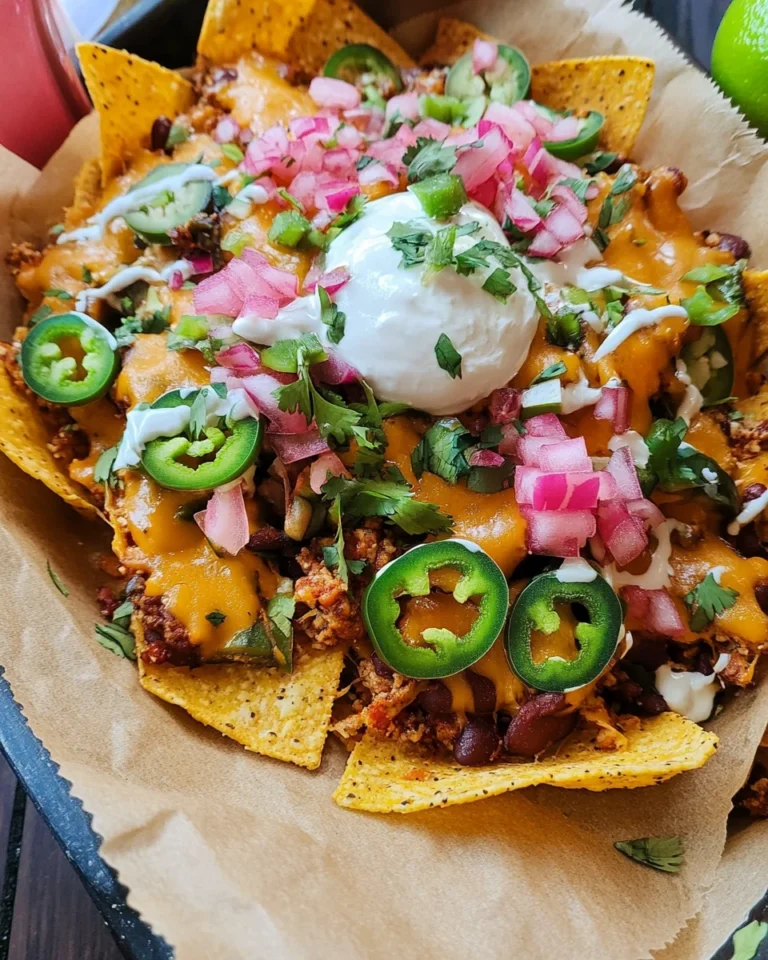 Shredded Tofu Chipotle Nachos