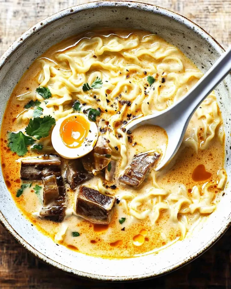 Spicy Coconut Curry Ramen