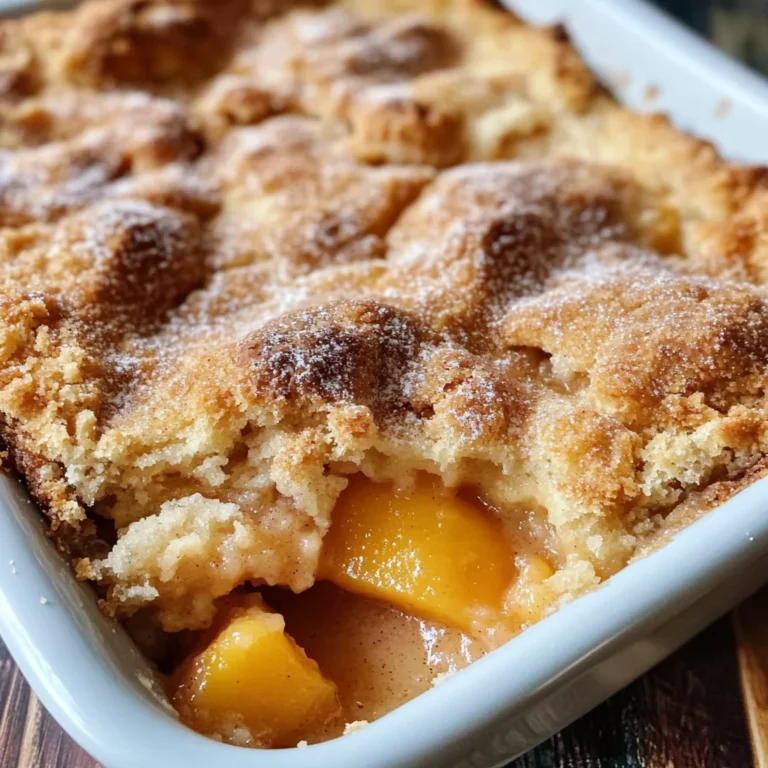The Best Southern Peach Cobbler Recipe