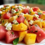The Peach Watermelon Salad That Tastes Like Summer