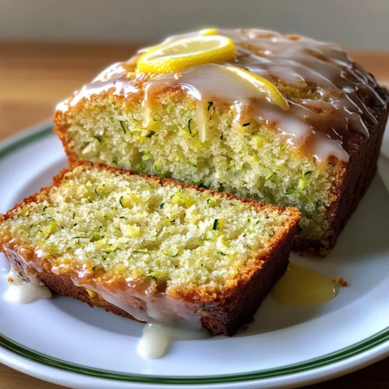 Ultra Moist Lemon Zucchini Bread Lemon Glaze: 1 Secret for Amazing Flavor