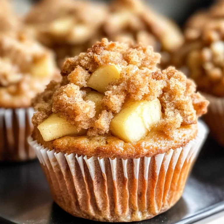 Apple Crumble Muffins