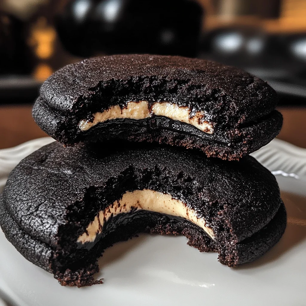 Black Velvet Cheesecake Cookies
