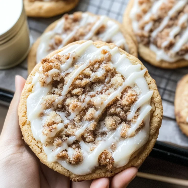 Coffee Cake Cookies