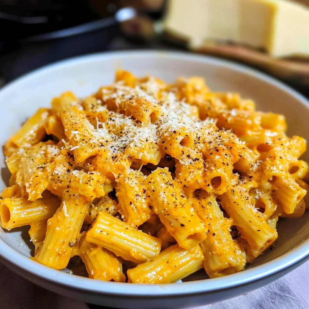 Creamy Parmesan Pumpkin Pasta