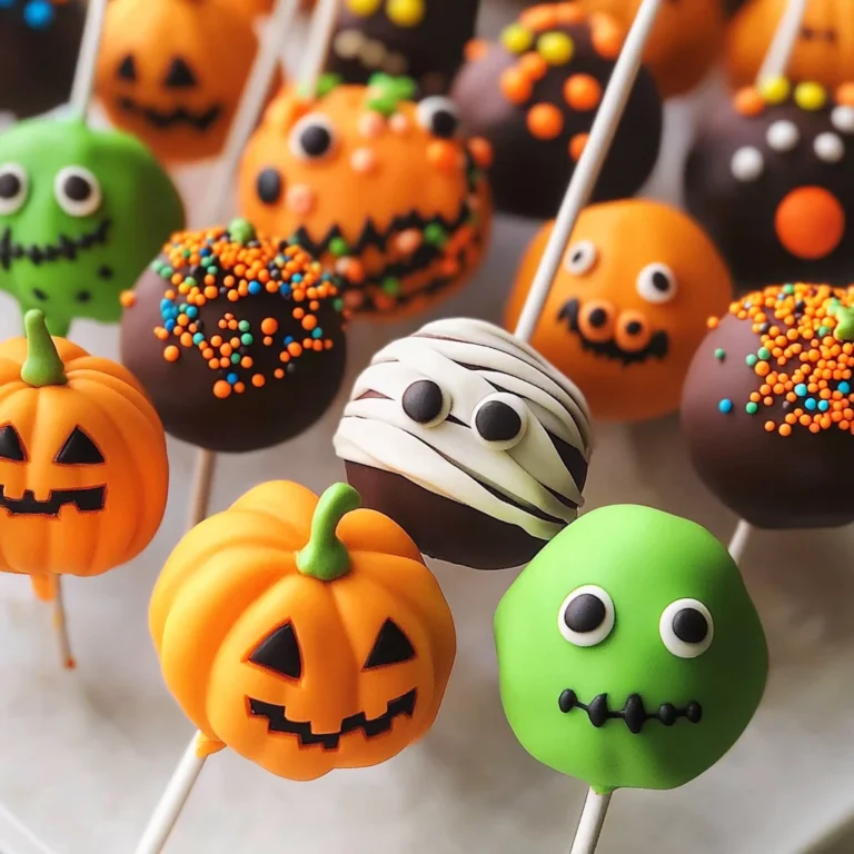 Halloween Cake Pops