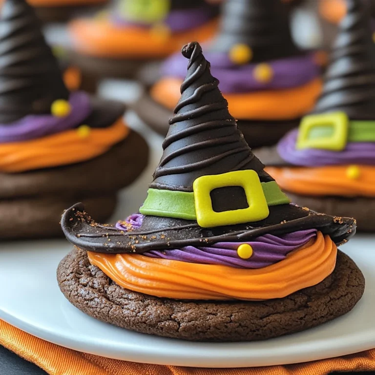 Halloween Witch Hat Cookies