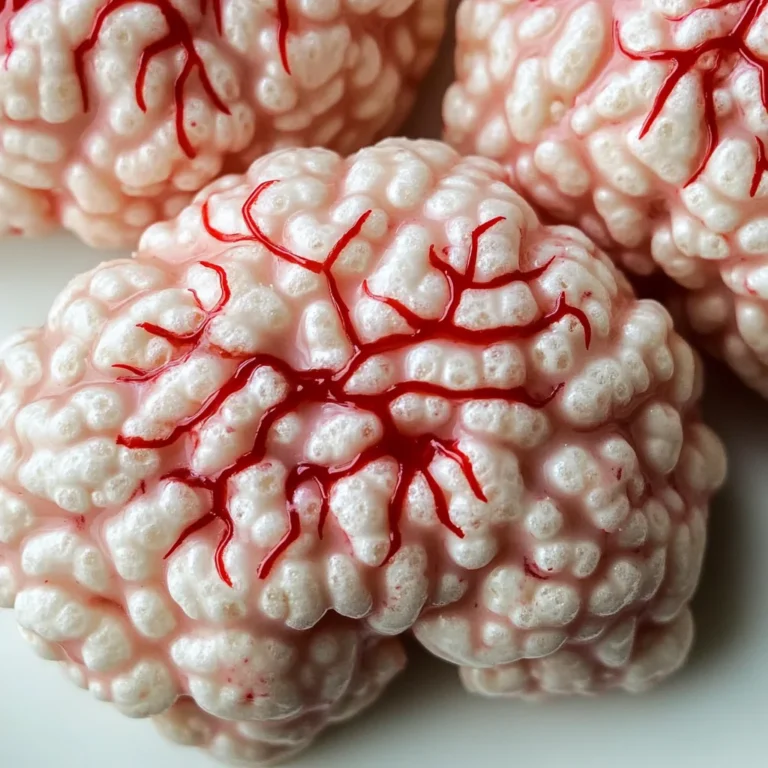 Marshmallow Rice Bubbles Halloween Brains