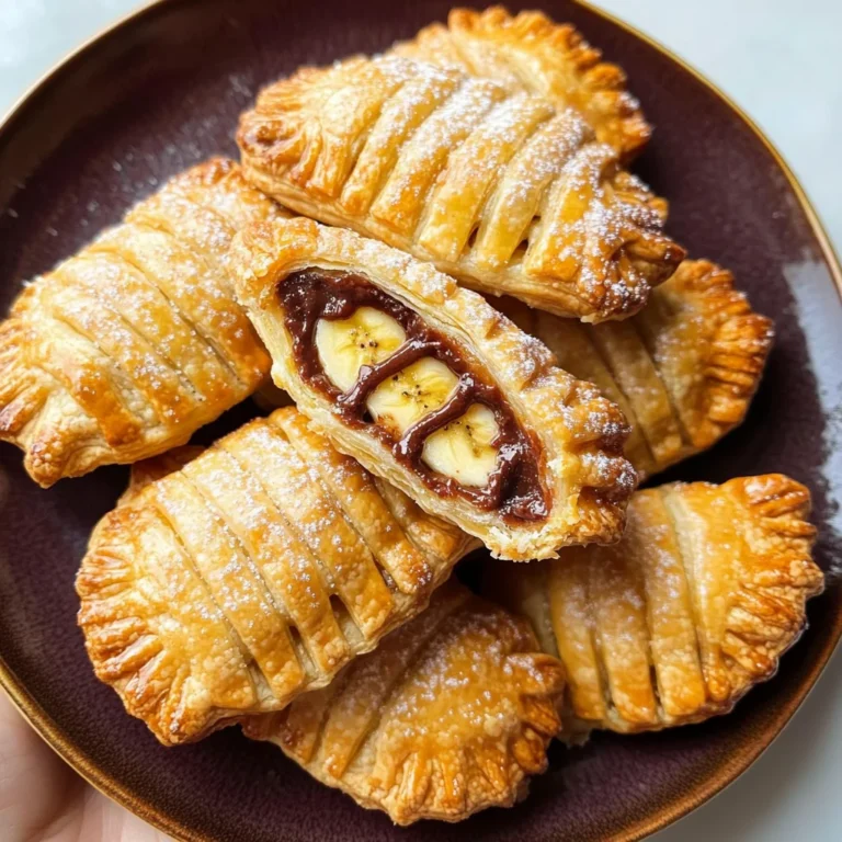 Nutella Mummy Hand Pies